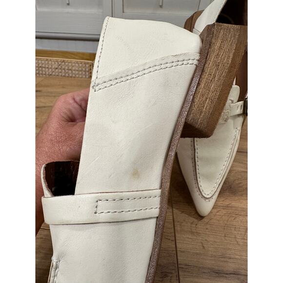 A.S. 98 Averi Shoes Milk Leather Size 8.5 US 39 EU NWOB Elegant Simple - Picture 4 of 16